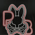 CAMISETA NEGRA CARLO PSYCHO BUNNY